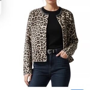 Zara Leopard Print Women's Blazer